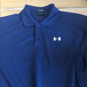 Under Armour size XL navy blue polo
